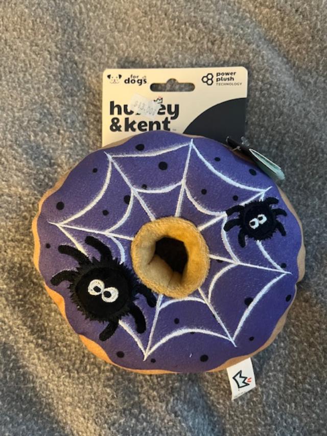 Spiderweb Donut Dog Toy