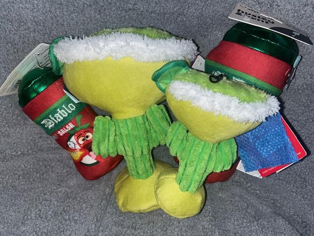 Margarita Loco Plush Dog Toy