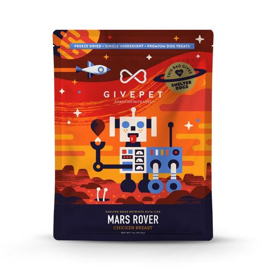 Mars Rover Chicken Breast Treats