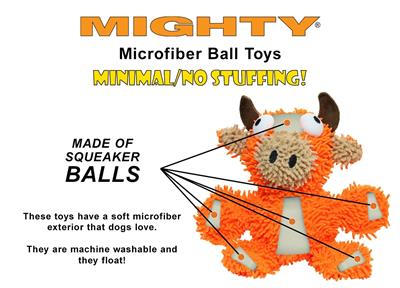 Mighty® Microfiber Ball - Monster Dog Toy