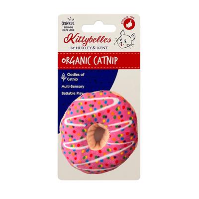 Strawberry Donut Plush Cat Toy