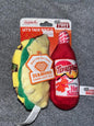 Let's Taco 'Bout It Dog Toy 2pk