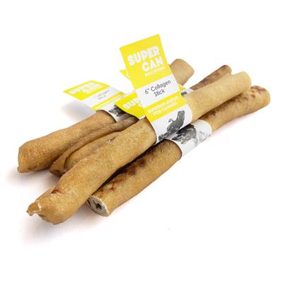 Supercan 6 inch Collagen Stick - Liver Stuffed